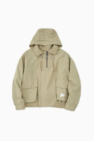 and wander - Water Repellent Light Jacket 2 - Light Beige