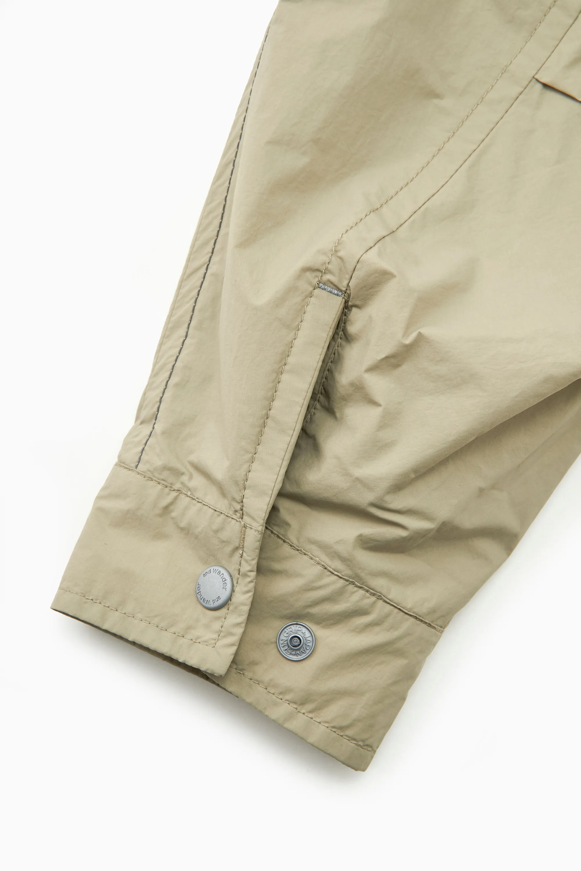 and wander - Water Repellent Light Jacket 2 - Light Beige