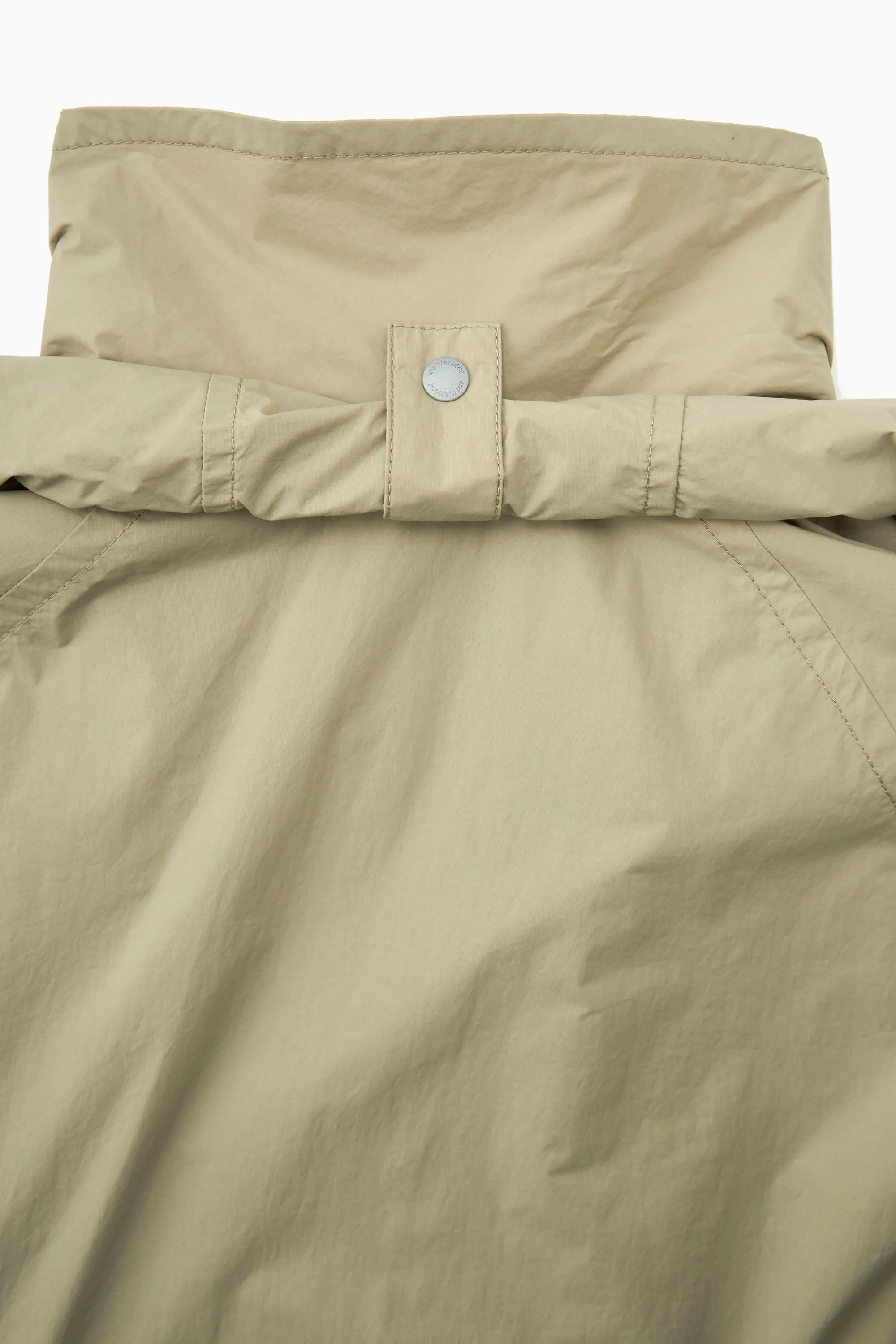 and wander - Water Repellent Light Jacket 2 - Light Beige