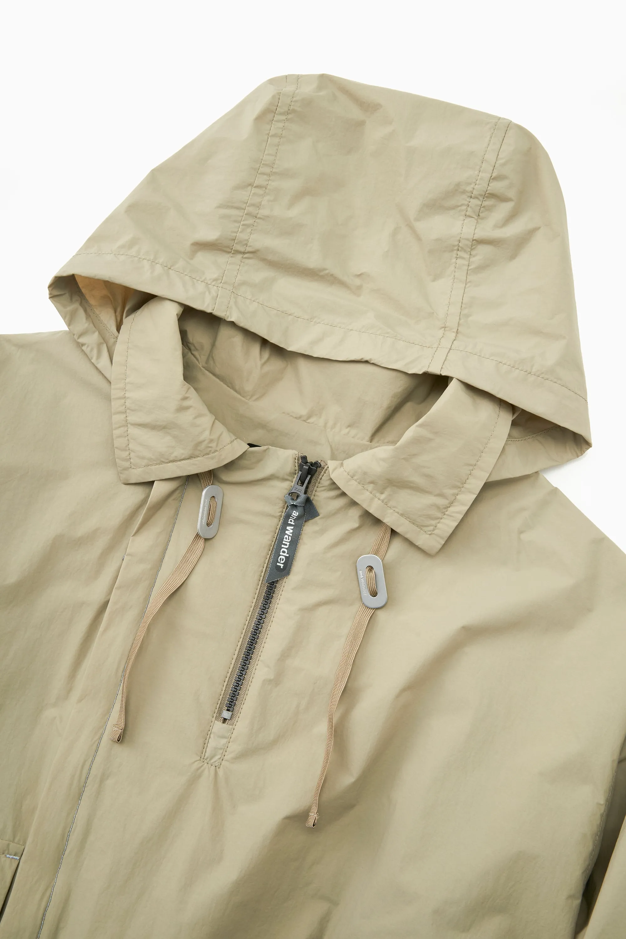 and wander - Water Repellent Light Jacket 2 - Light Beige