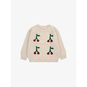 Bobo Choses Baby Cherry Jumper - White