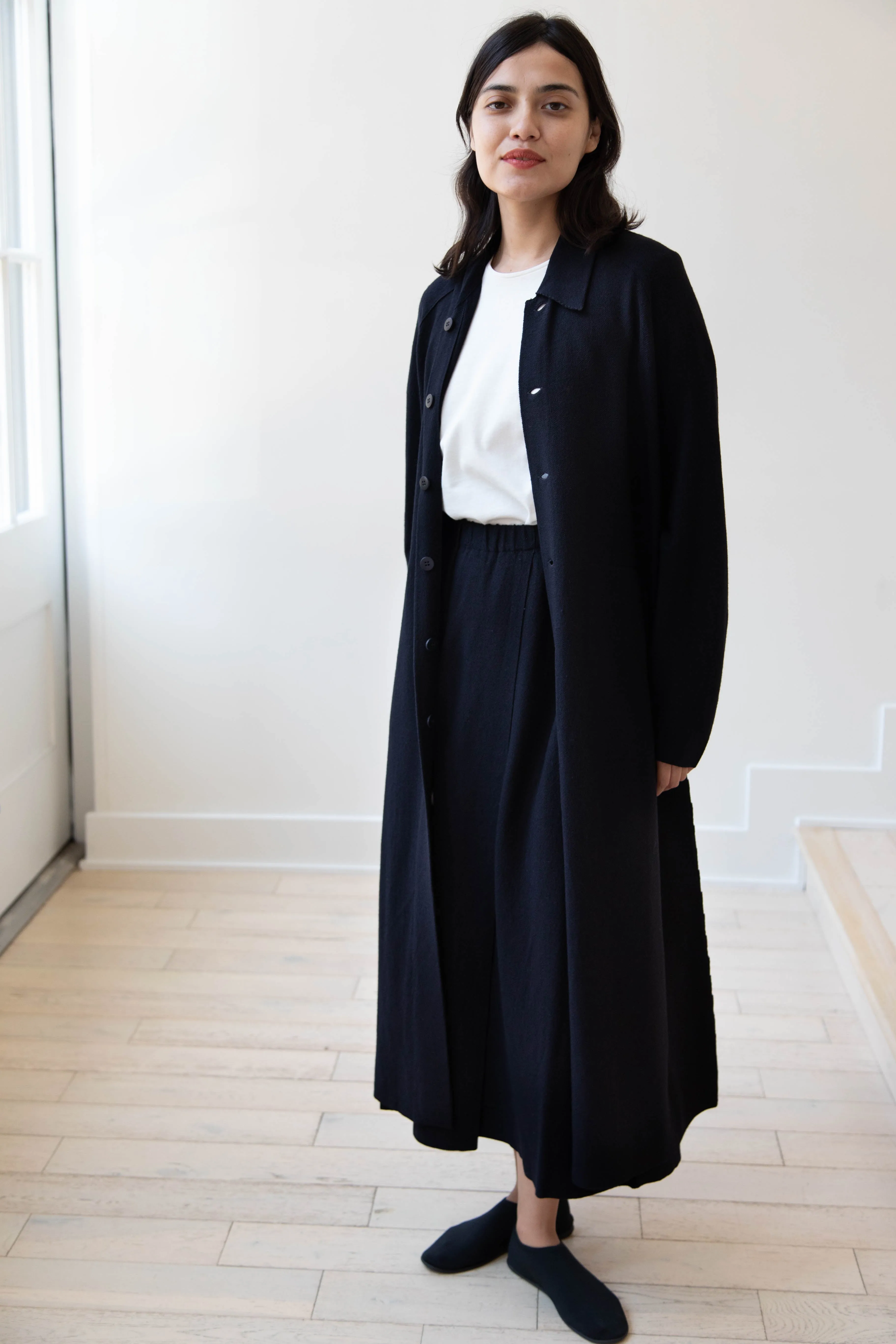 Boboutic | Lightweight Travel Duster Coat in Navy