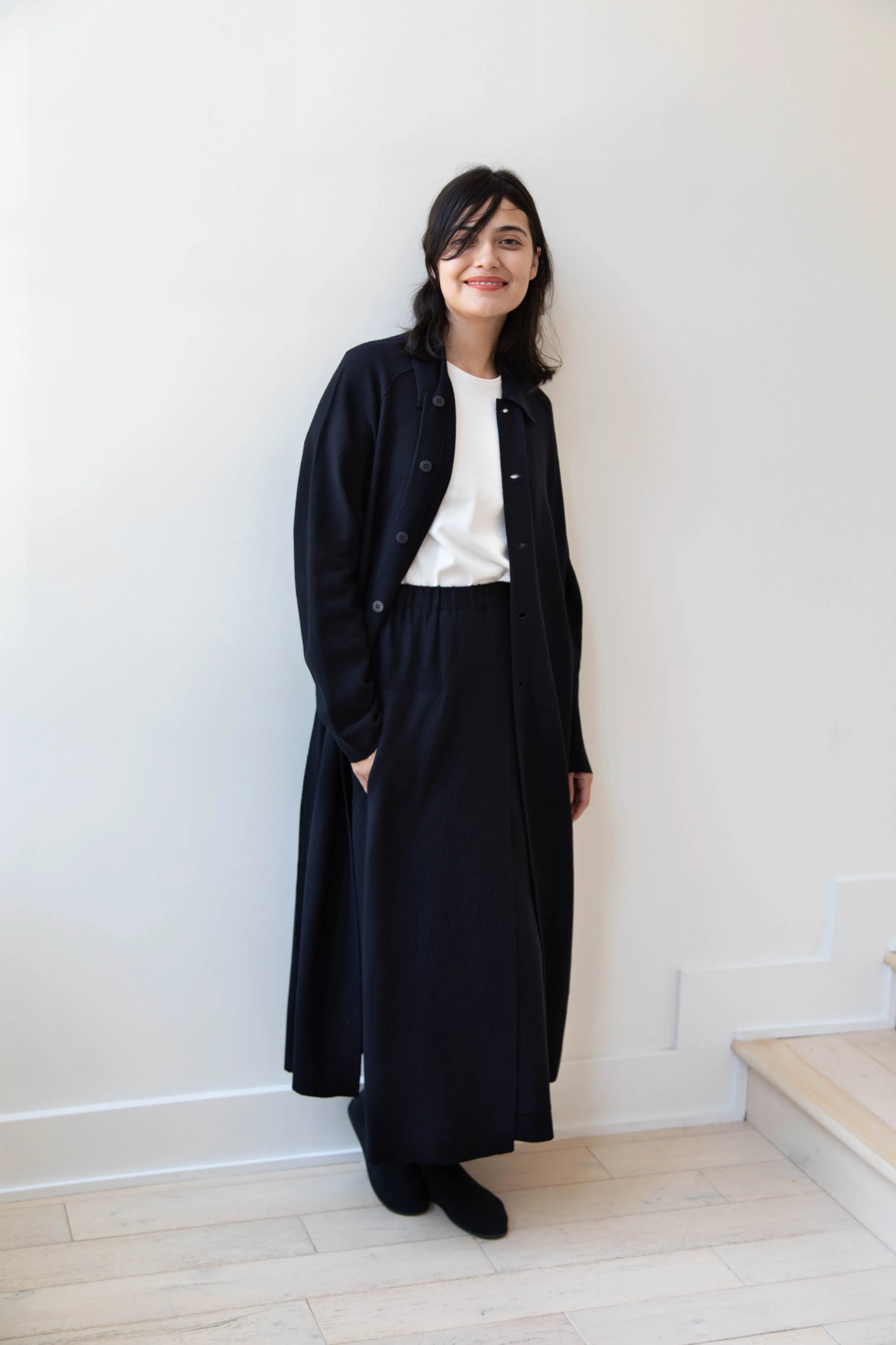 Boboutic | Lightweight Travel Duster Coat in Navy