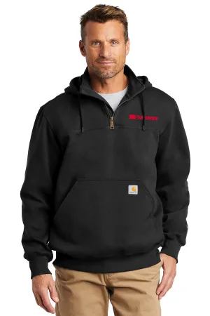 Carhartt ® Rain Defender ® Paxton Heavyweight Hooded Zip Mock Sweatshirt