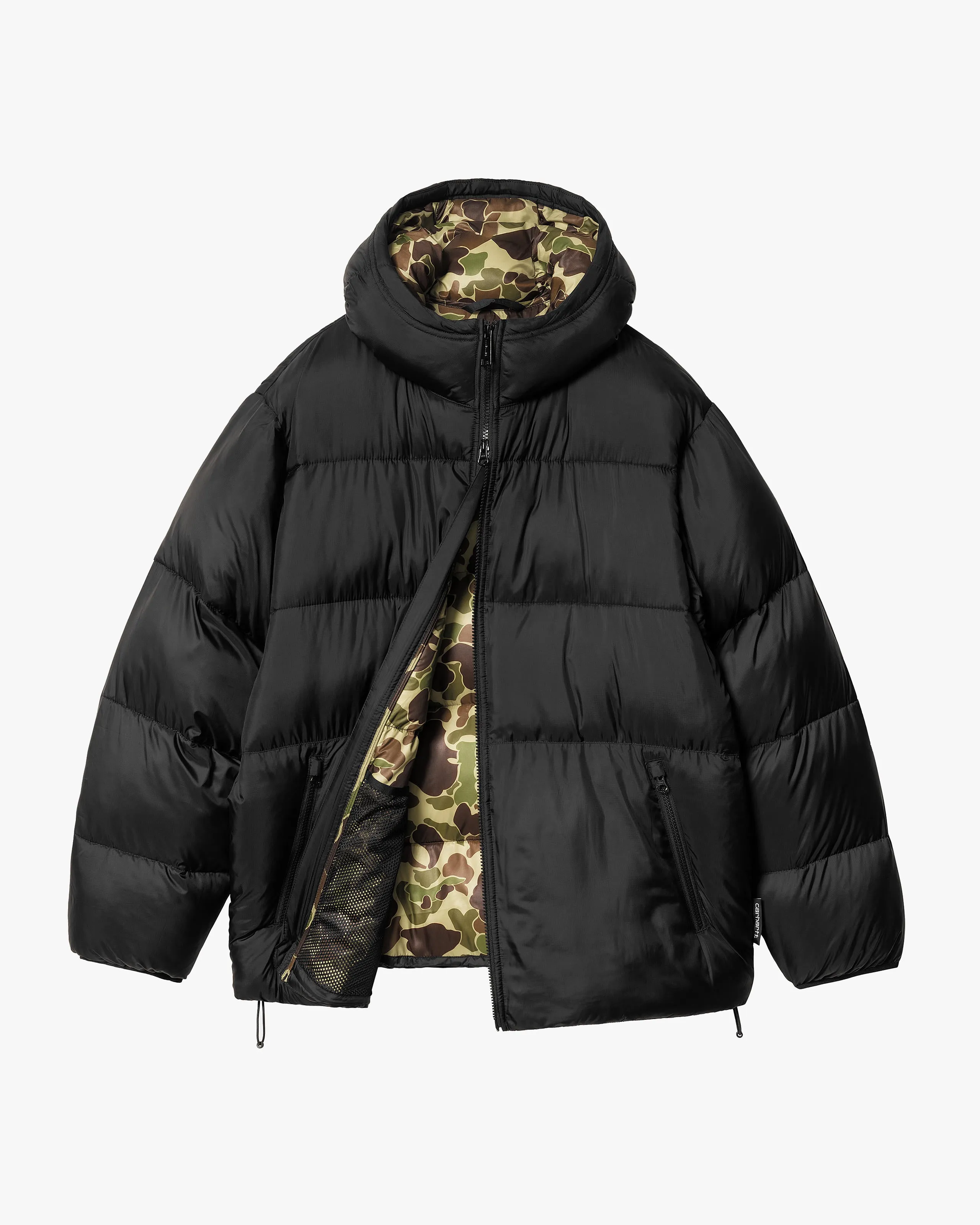 Carhartt WIP Toronto Jacket - Black / Camo Duck Green