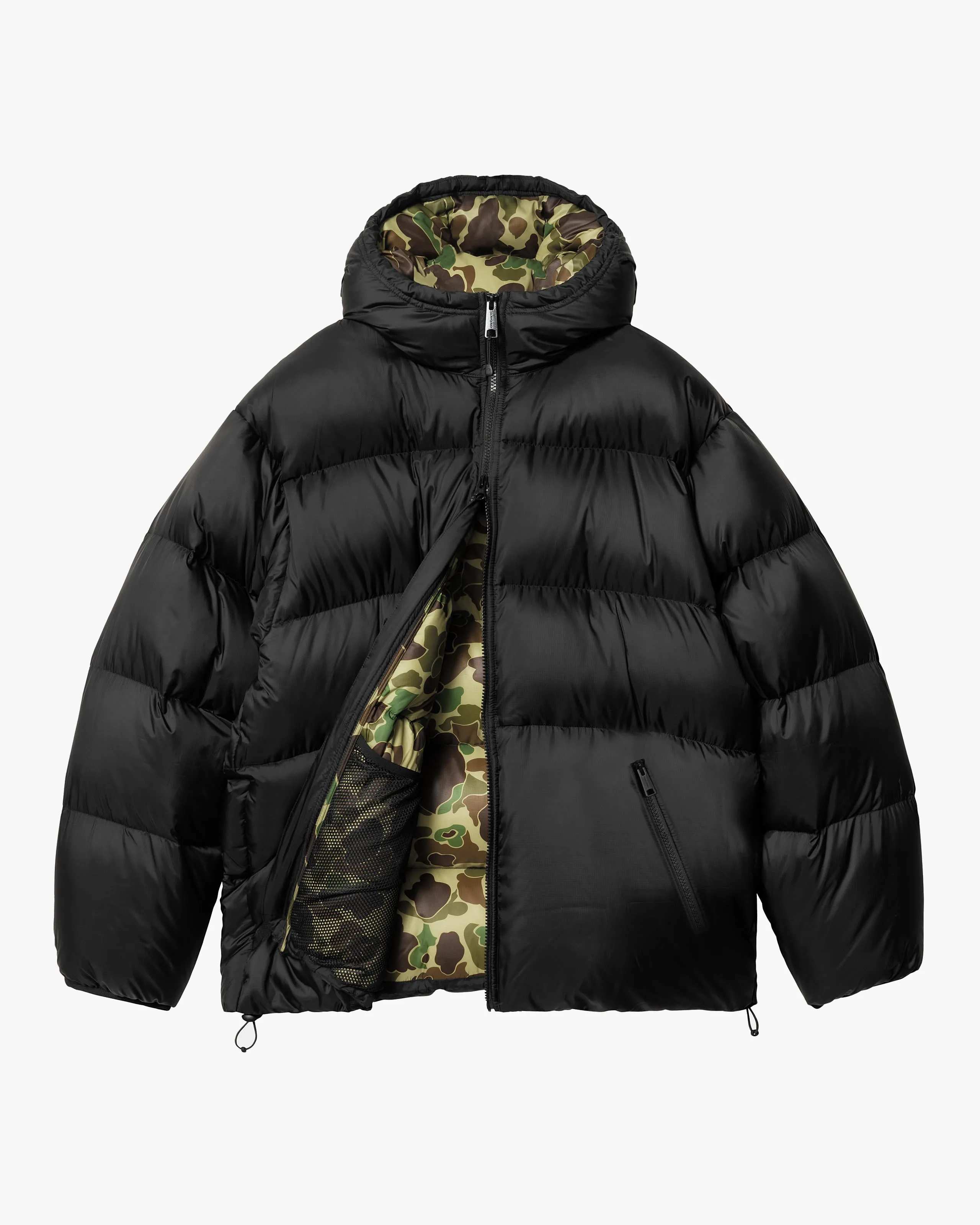 Carhartt WIP Toronto Jacket - Black / Camo Duck Green