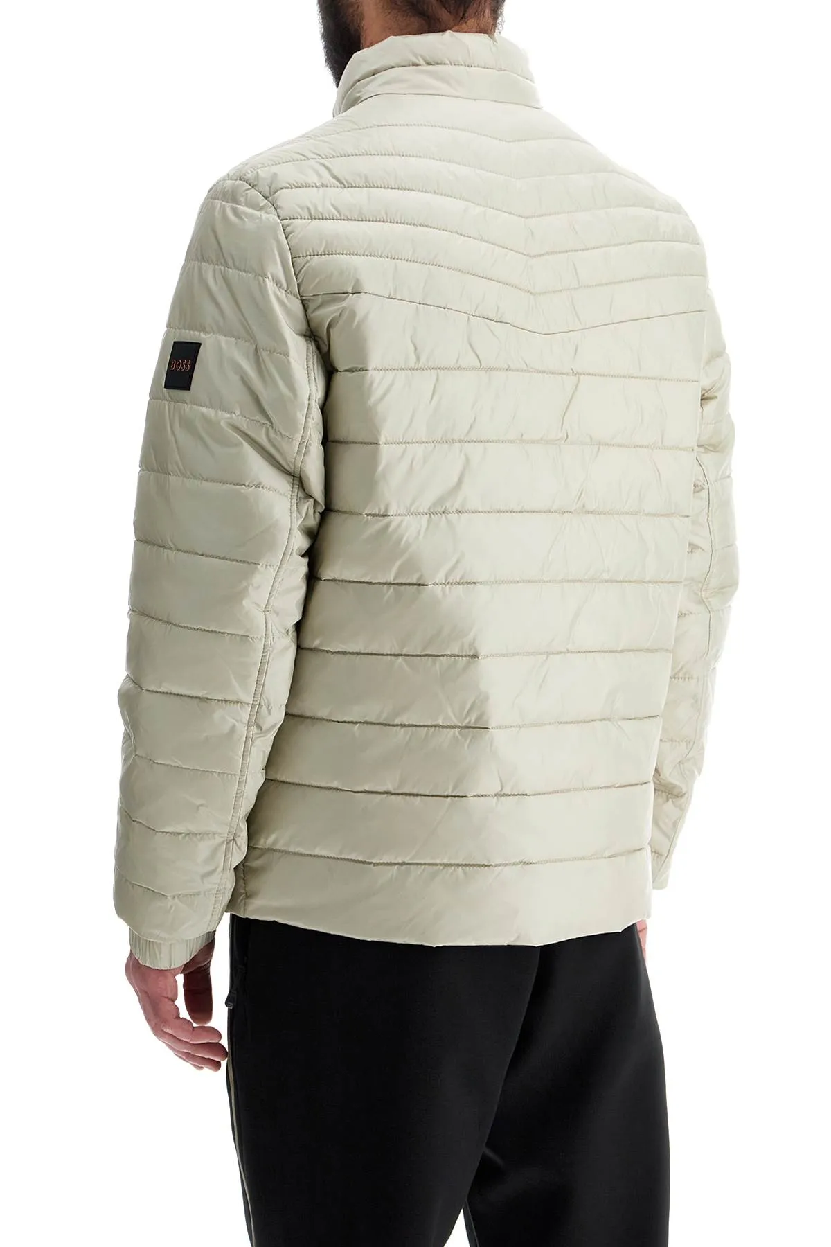 Diamond Quilted Polyester Jacket