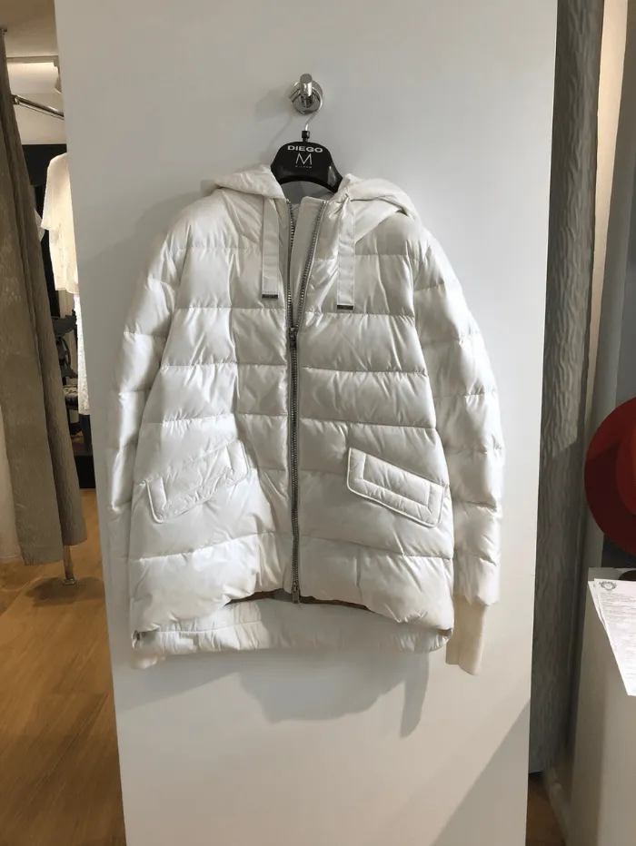 Diego M Milano Down Puffer Jacket 231P-T509 OTC Col 800