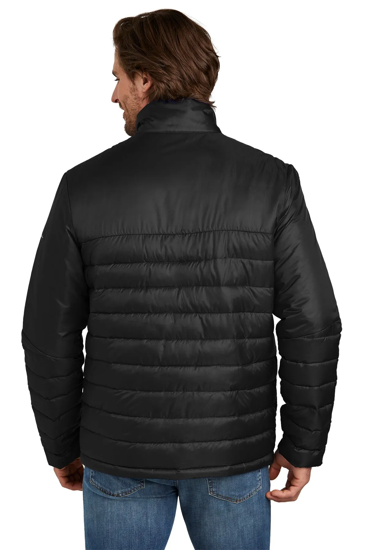 Eddie Bauer Custom Quilted Jackets, Deep Black