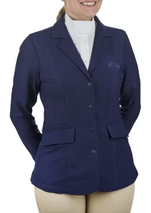 Equine Couture Women EquiVent 4-Snap Button Lite Show Coat