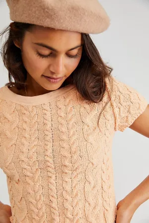 Free People Baby Cable Tee