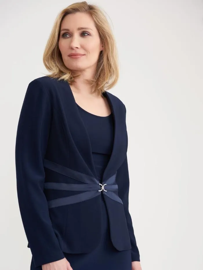 Joseph Ribkoff S Navy Jacket and Top 203673 2166