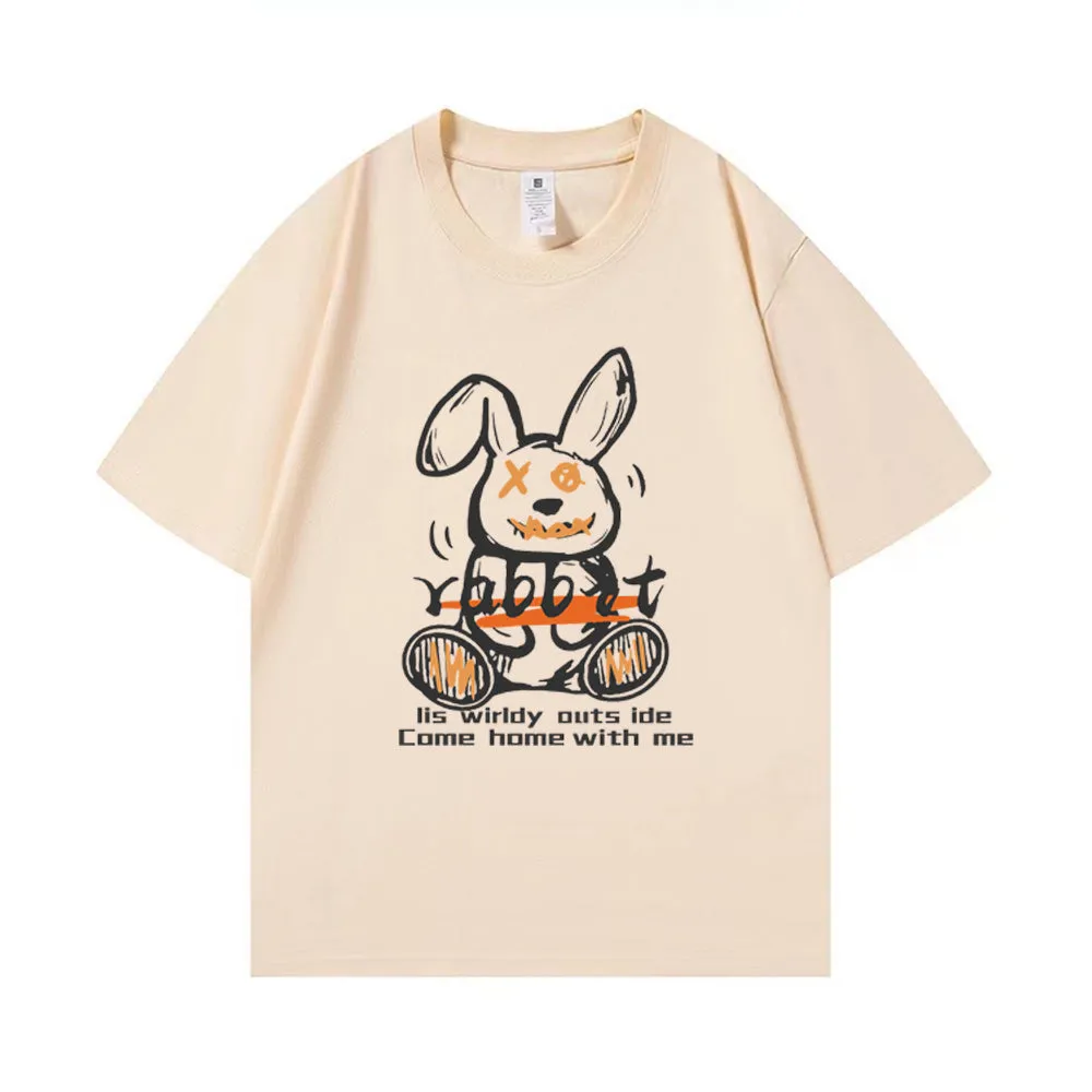 Line Bunny Creative Pattern T-Shirts, Hoodies, Sweatshirts