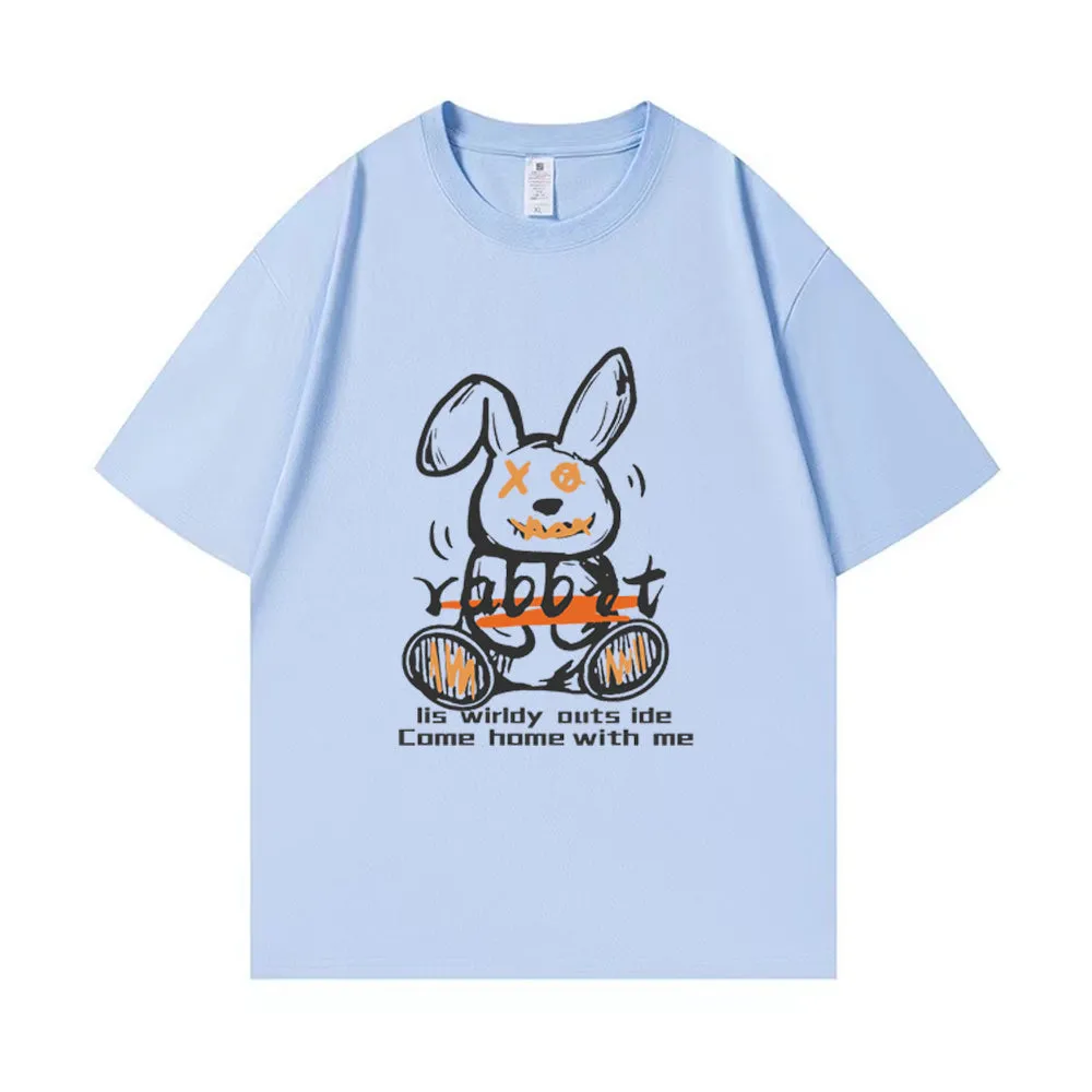 Line Bunny Creative Pattern T-Shirts, Hoodies, Sweatshirts