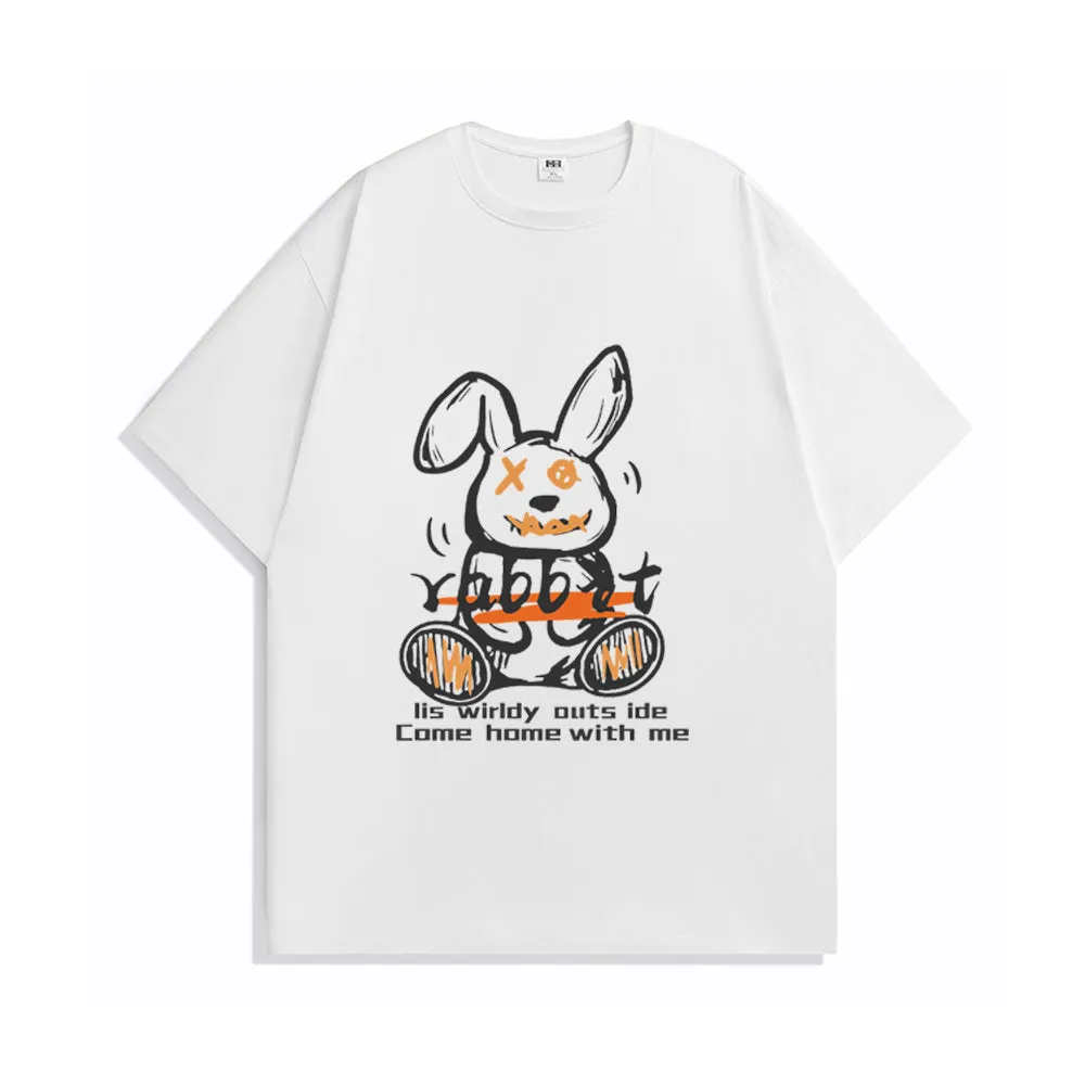 Line Bunny Creative Pattern T-Shirts, Hoodies, Sweatshirts