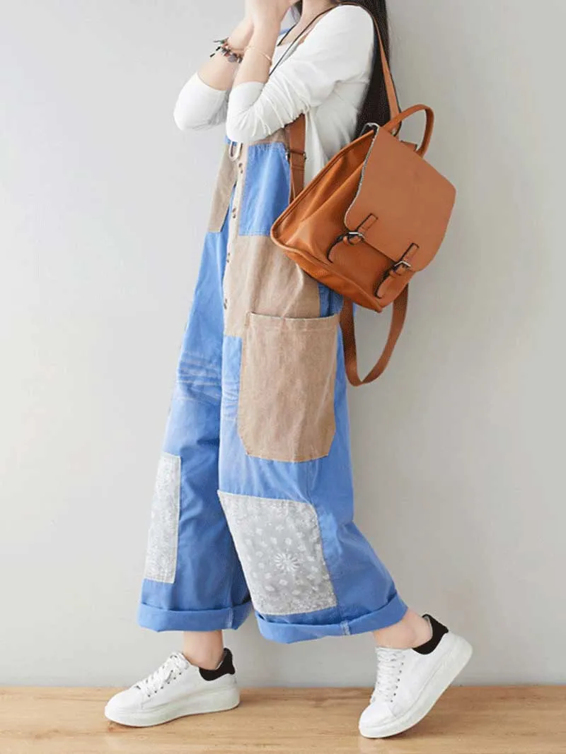 Loving Memory Denim Overall Dungarees