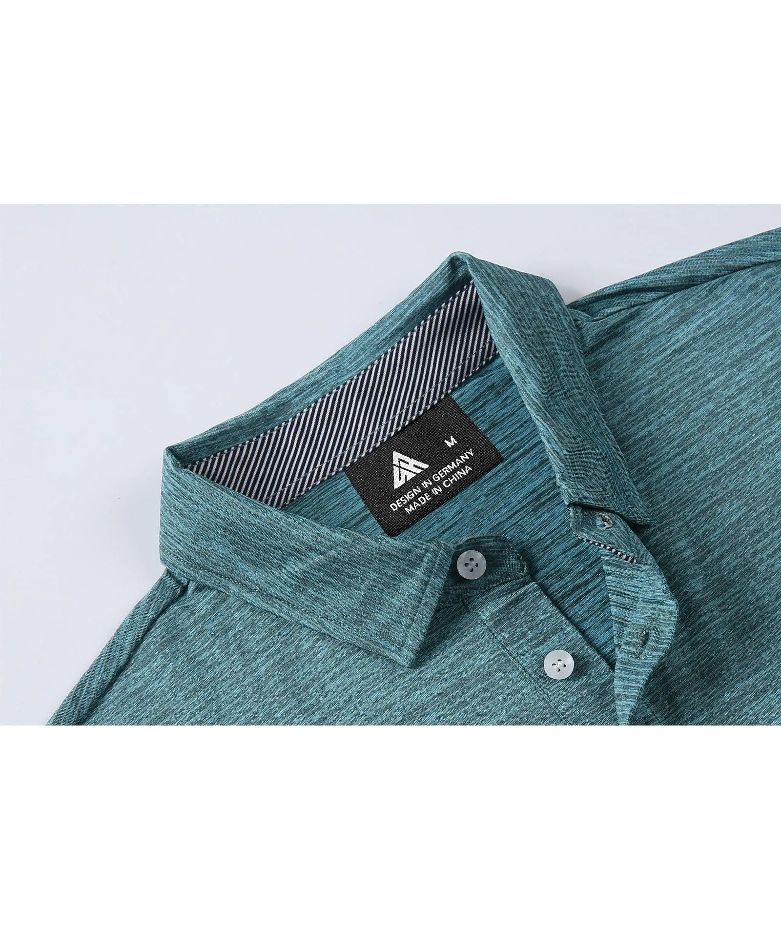 Men's Dry Fit Grass Green Breathable Polo Shirt-ZPK010327