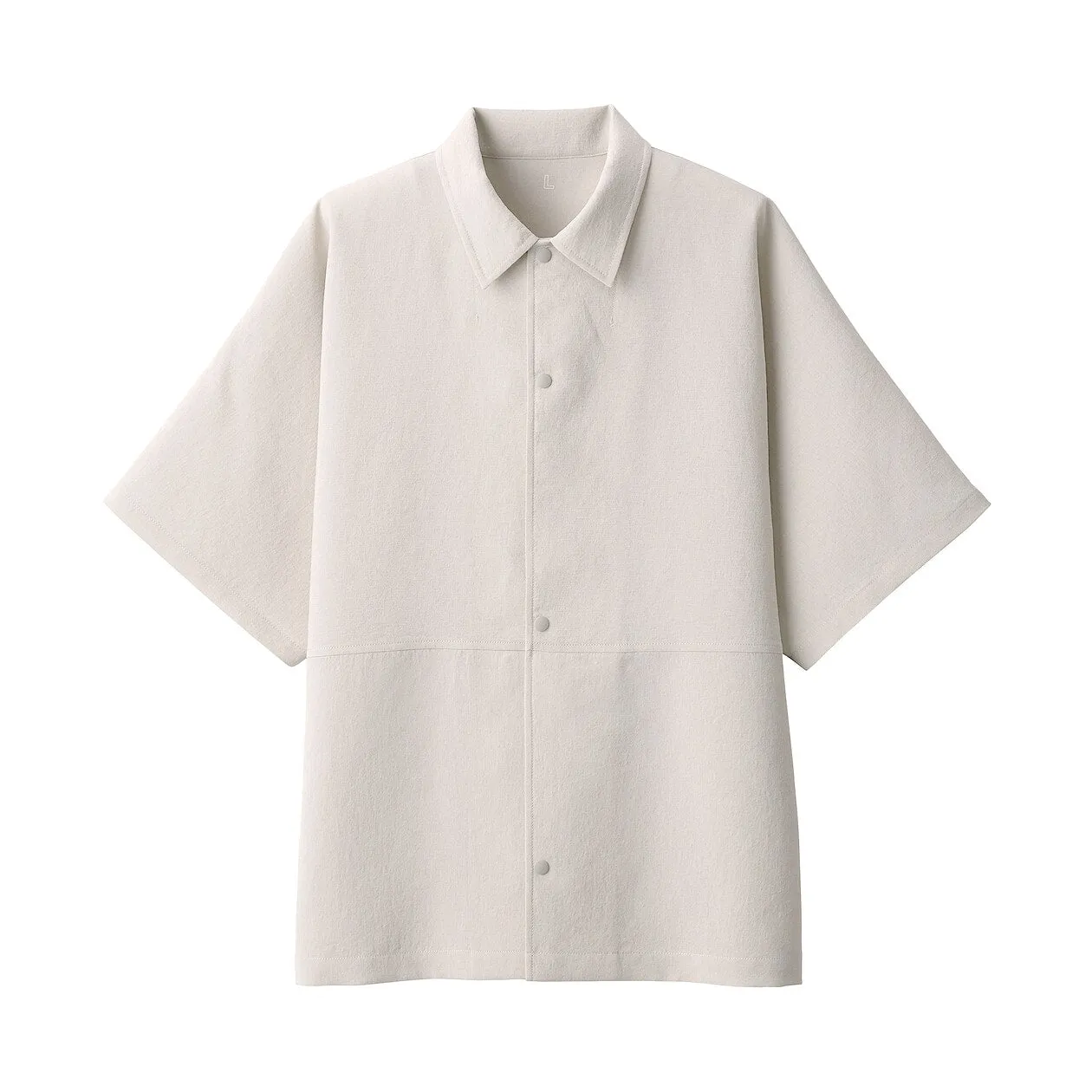 MUJI Labo Breathable UV Protection Short Sleeve Shirt