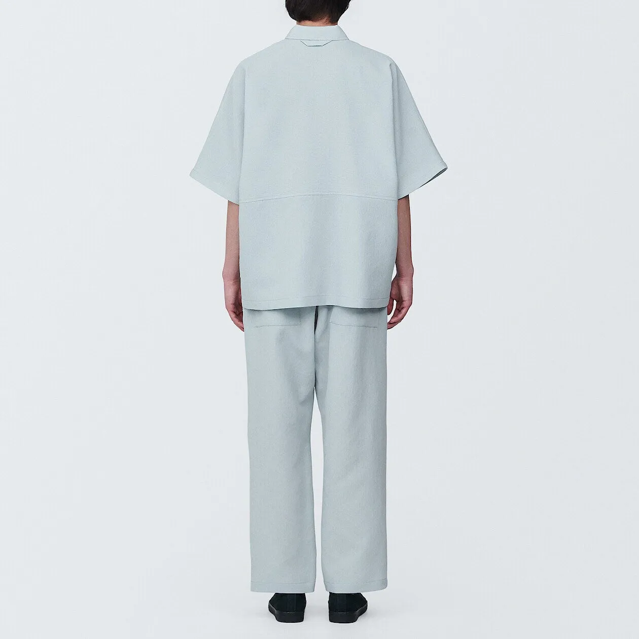 MUJI Labo Breathable UV Protection Short Sleeve Shirt