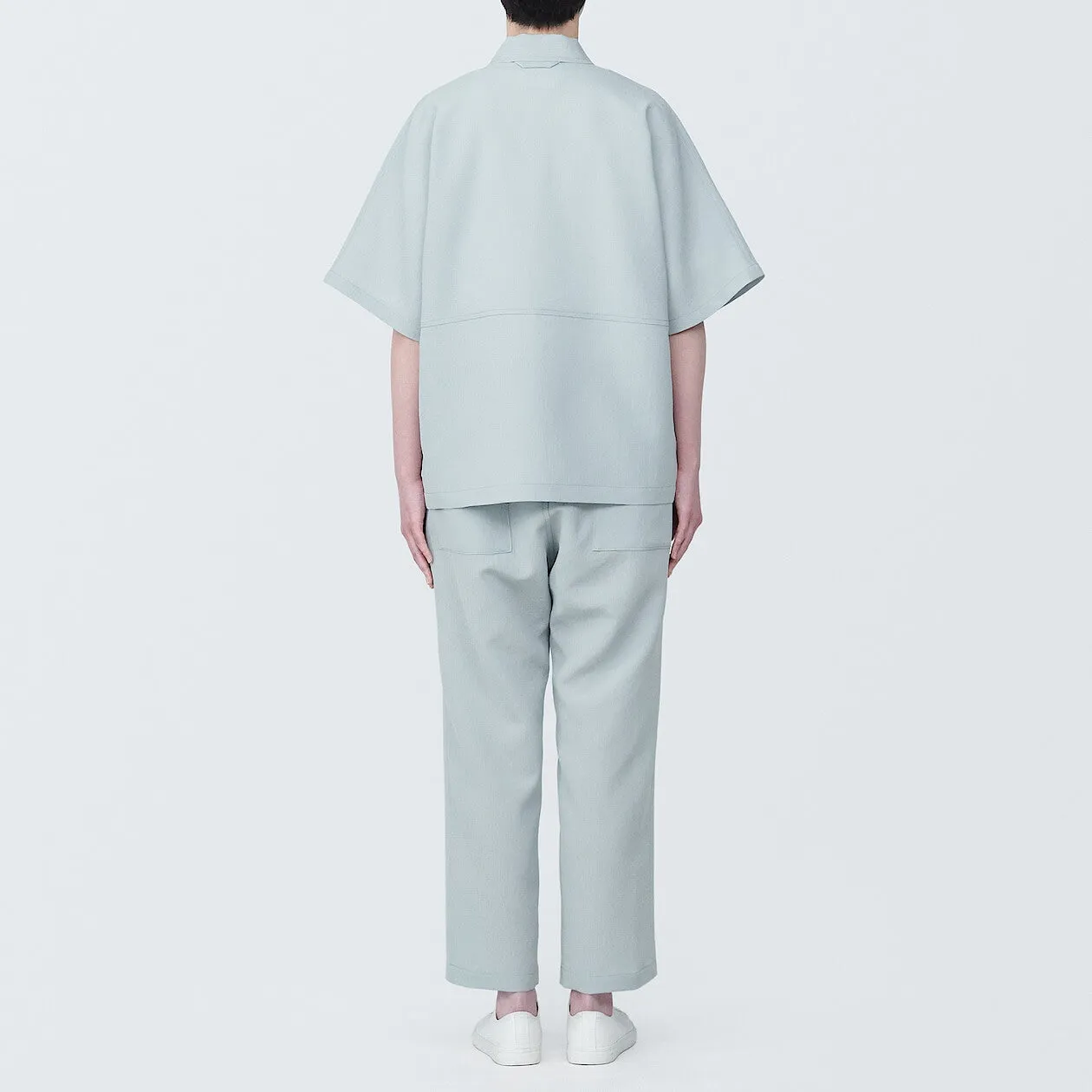 MUJI Labo Breathable UV Protection Short Sleeve Shirt