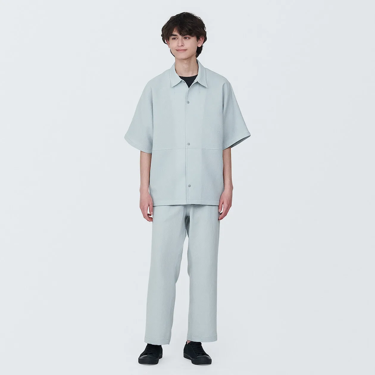 MUJI Labo Breathable UV Protection Short Sleeve Shirt