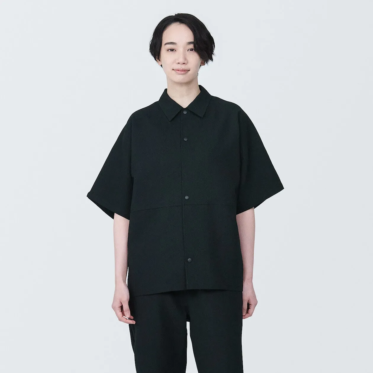 MUJI Labo Breathable UV Protection Short Sleeve Shirt