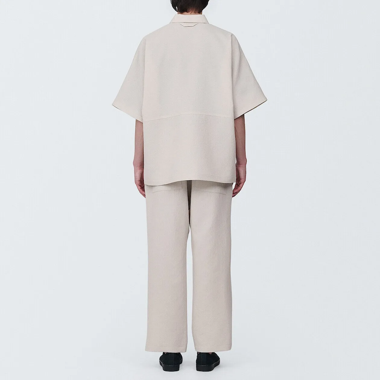 MUJI Labo Breathable UV Protection Short Sleeve Shirt