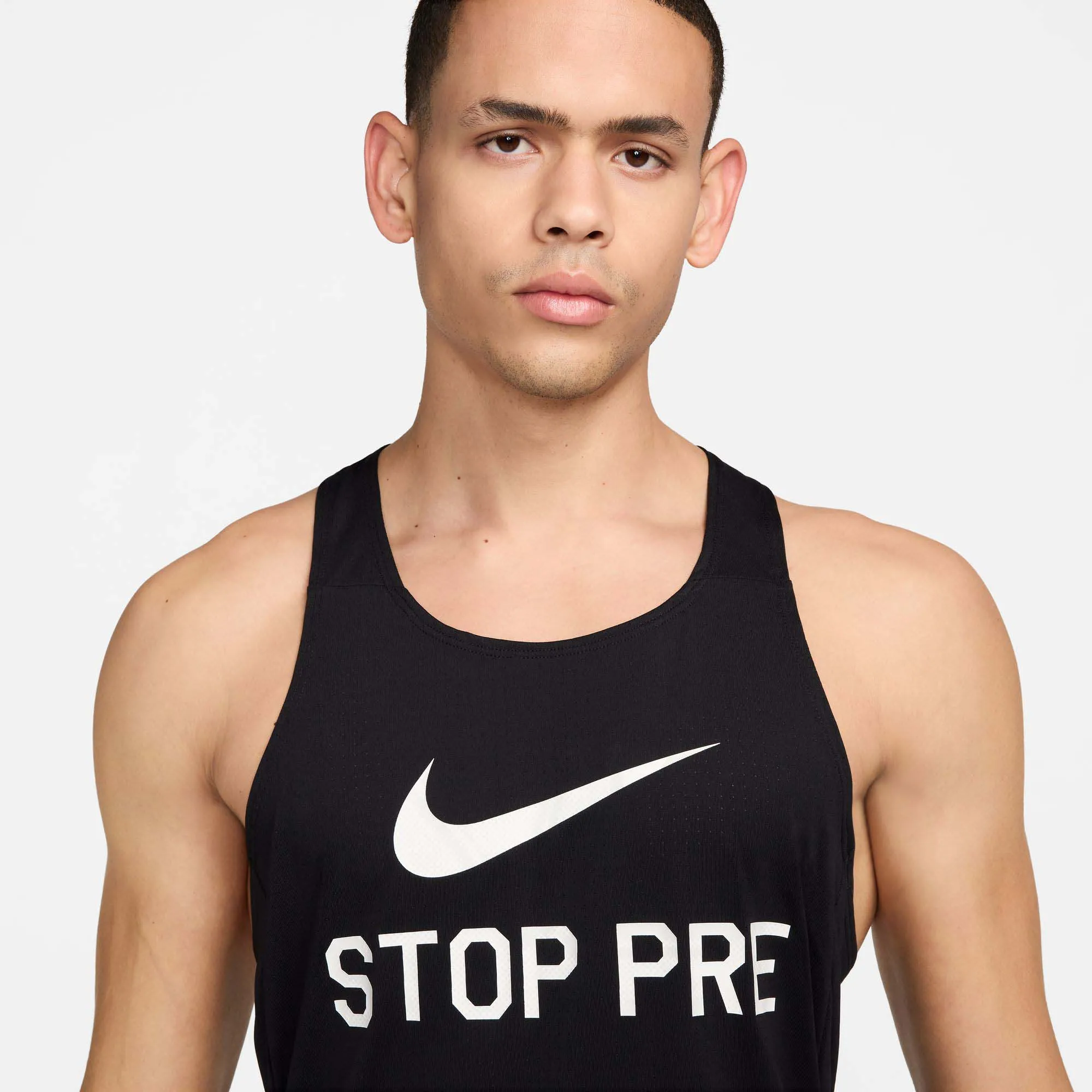 Nike | Men's Fast Run Energy Running Singlet - Black