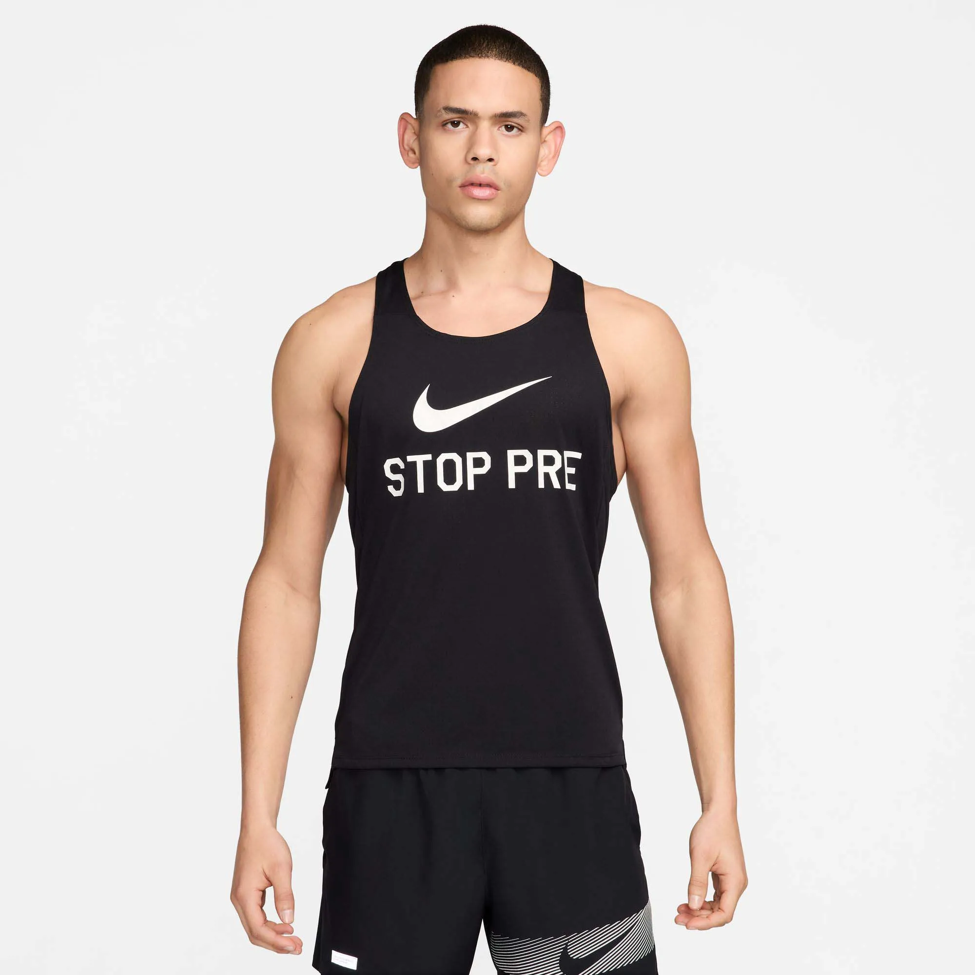 Nike | Men's Fast Run Energy Running Singlet - Black