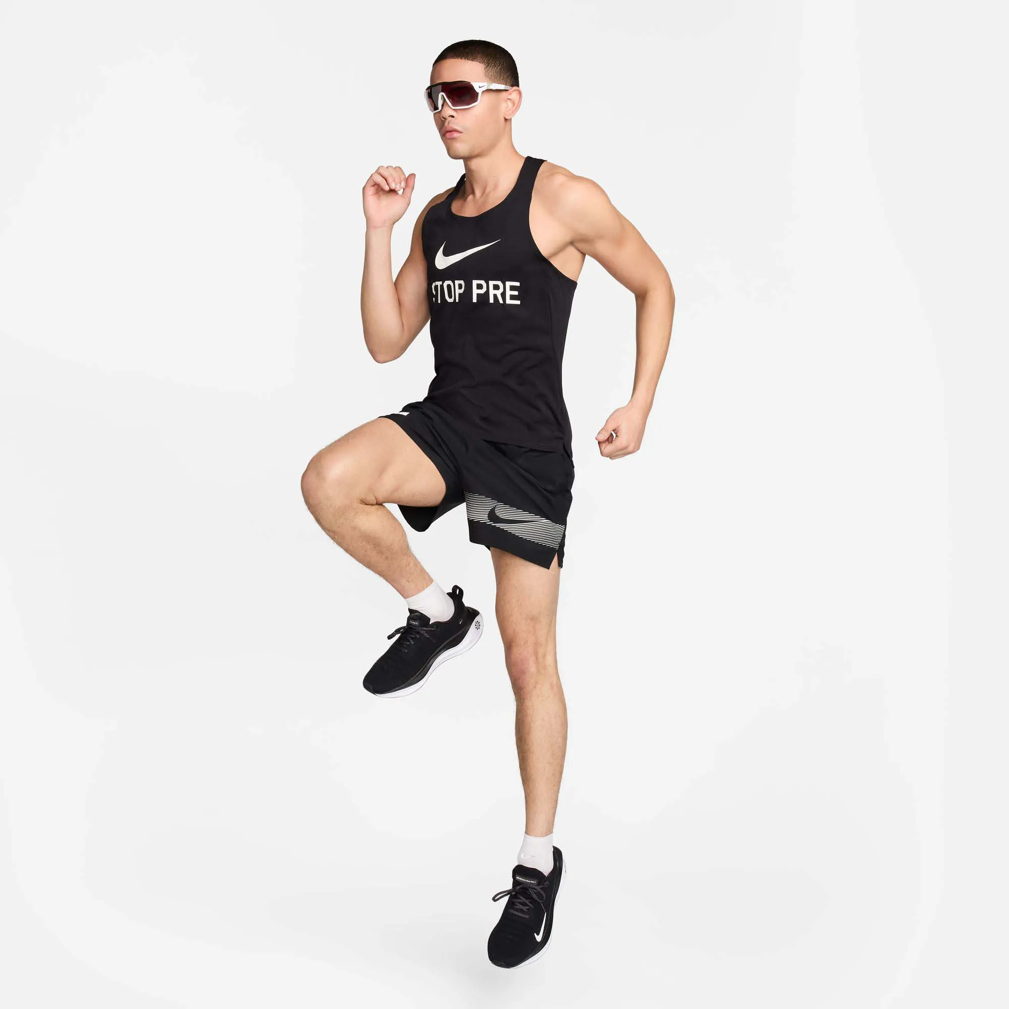 Nike | Men's Fast Run Energy Running Singlet - Black