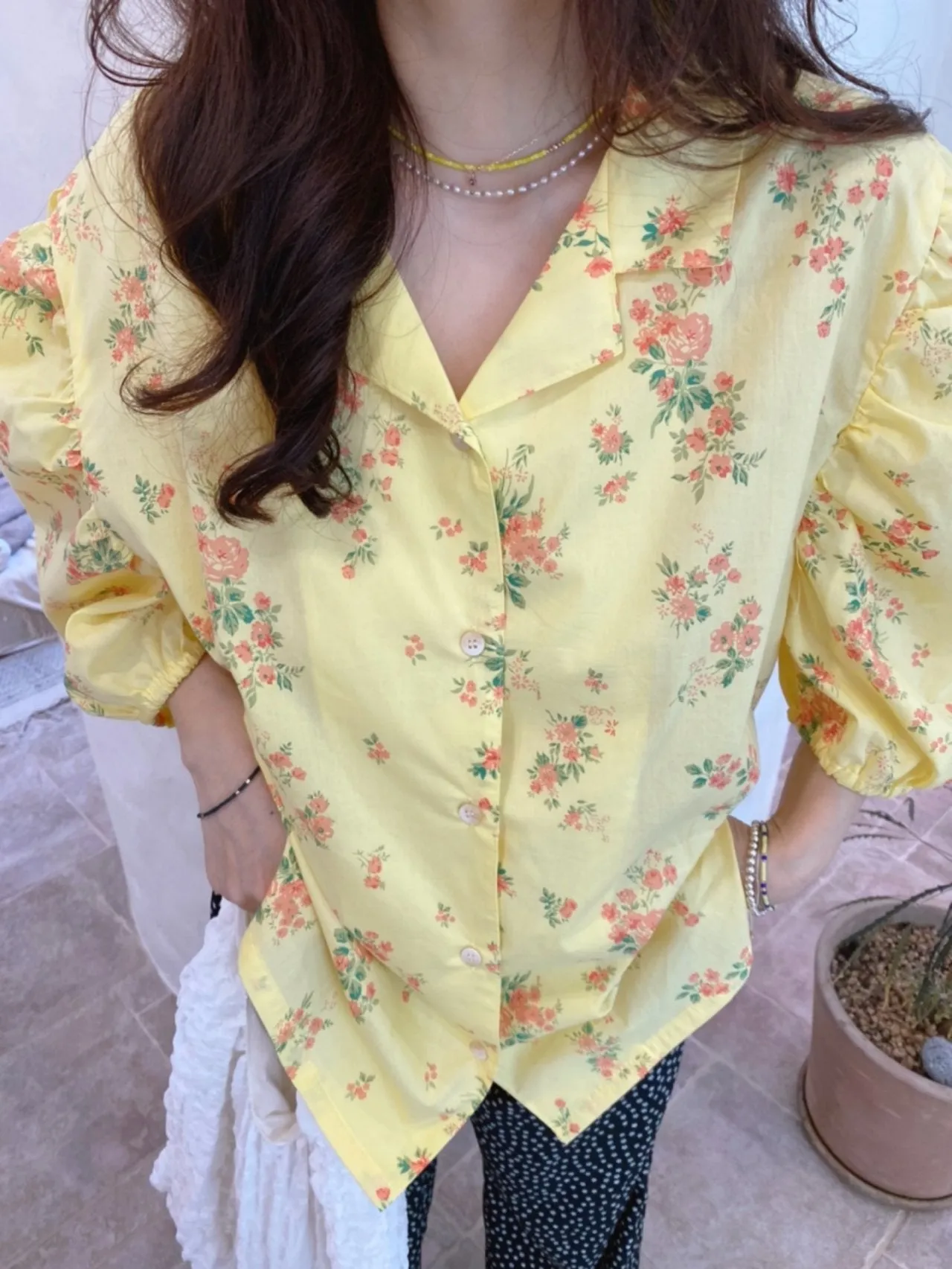 Rohi Floral Adult Blouse