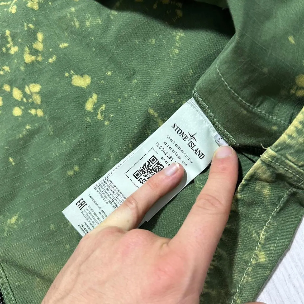 Stone Island Off Dye Overshirt