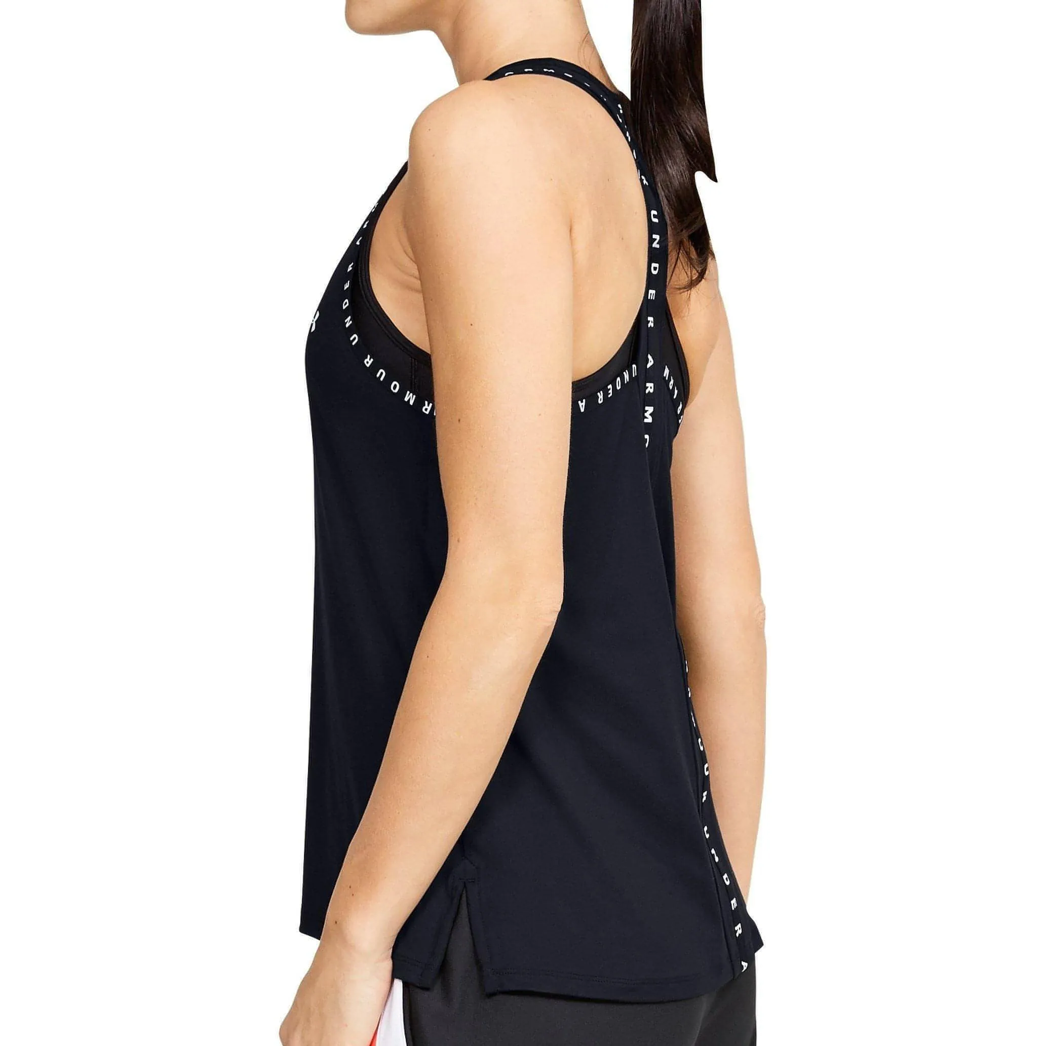 Under Armour Knockout Womens Running Vest Tank Top - Black