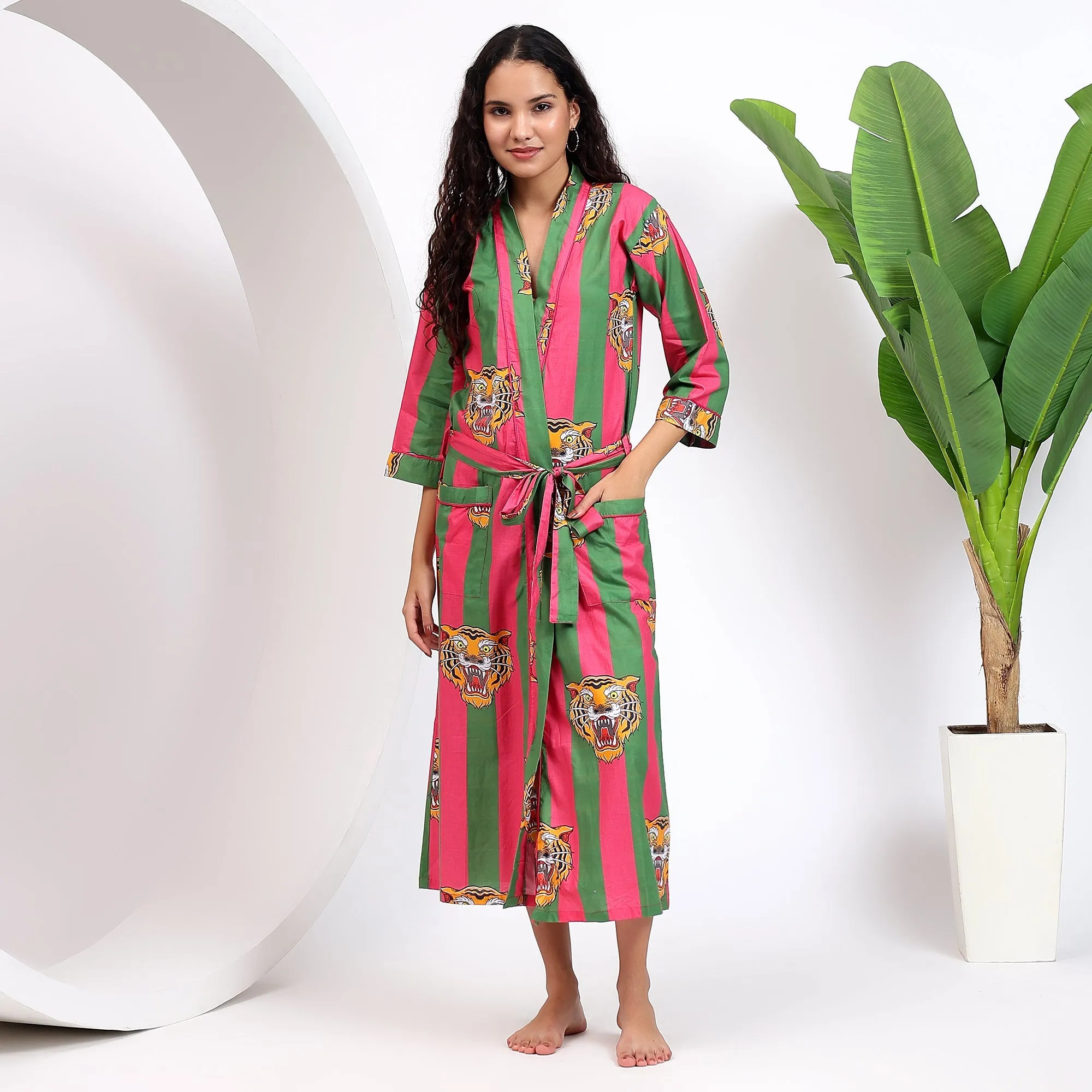 Women's Cotton Kimonos | Stylish Getting Ready Dresses