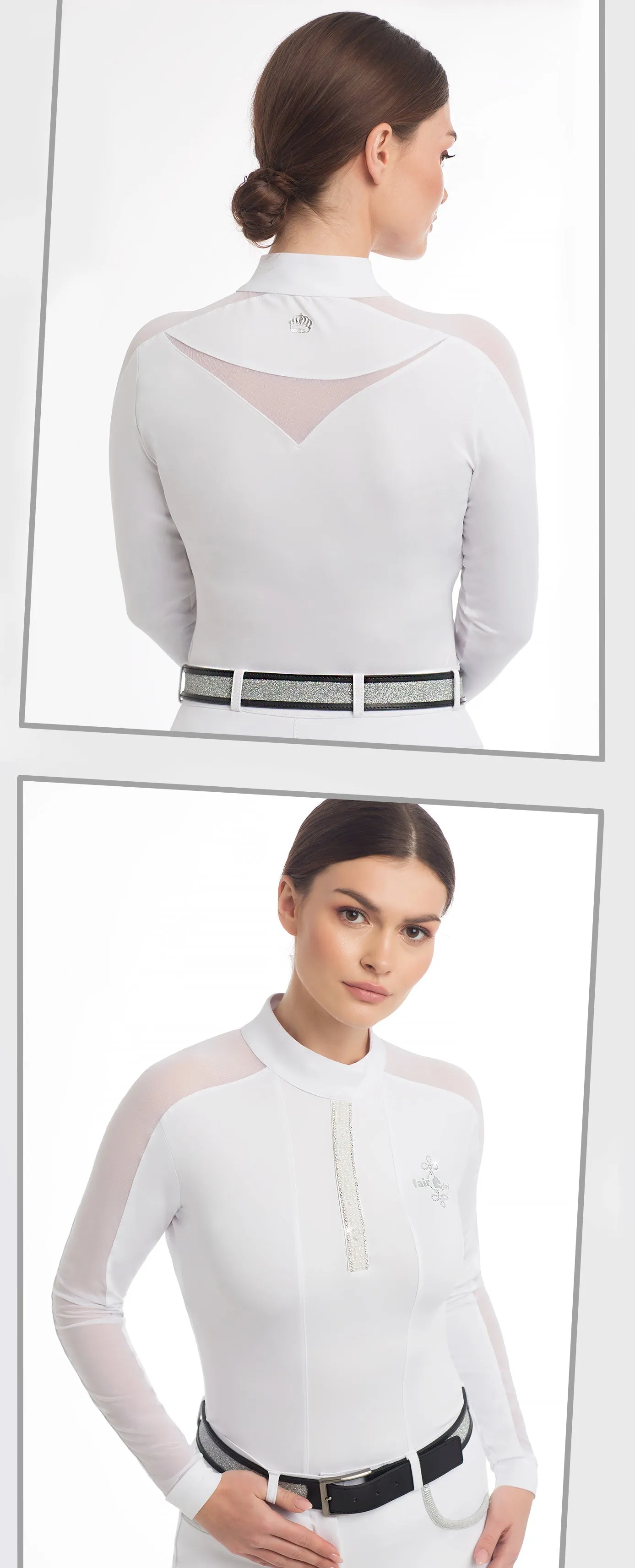 Women´s Long Sleeve Competition Shirt Claire Pearl