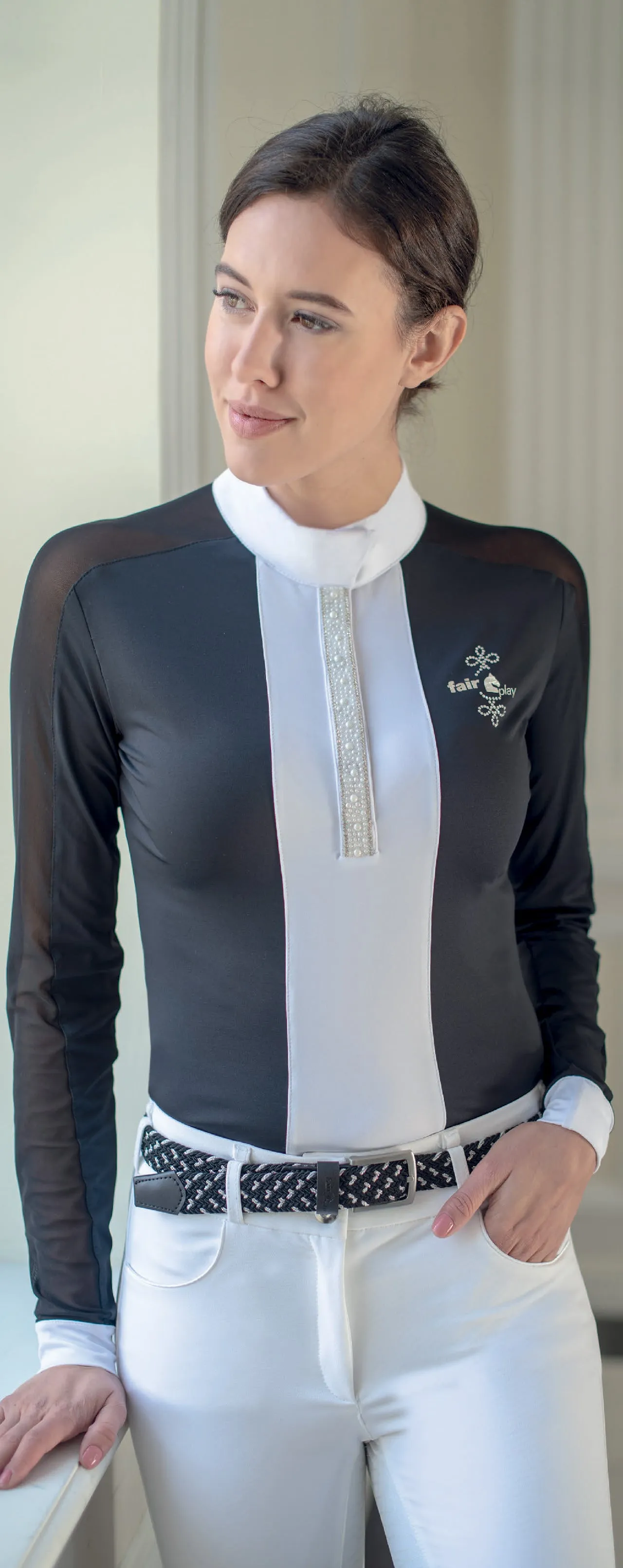 Women´s Long Sleeve Competition Shirt Claire Pearl